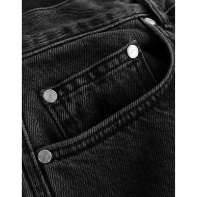 Han Kjøbenhavn Straight Leg Jeans Black Stonewash detail